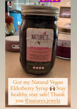 ELDERBERRY SYRUP (over the age of 1)